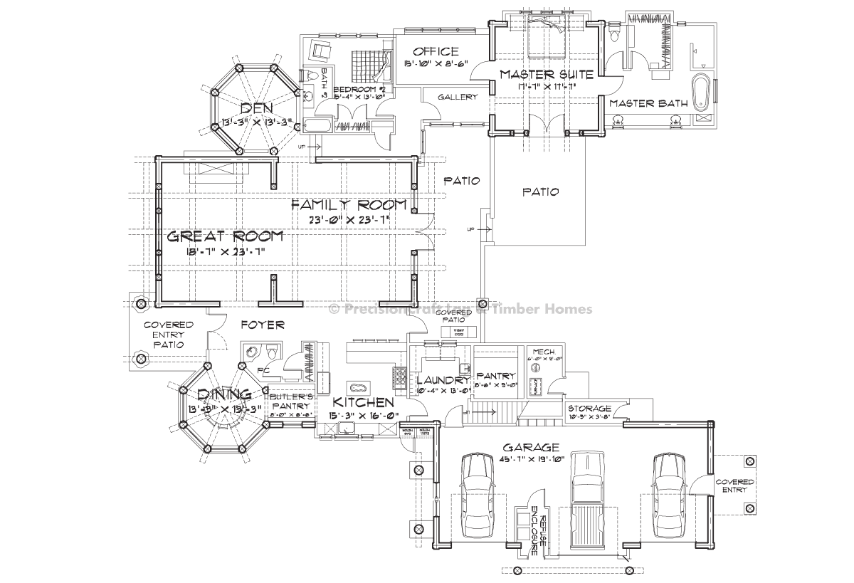 Blackcomb Main Floor Plan