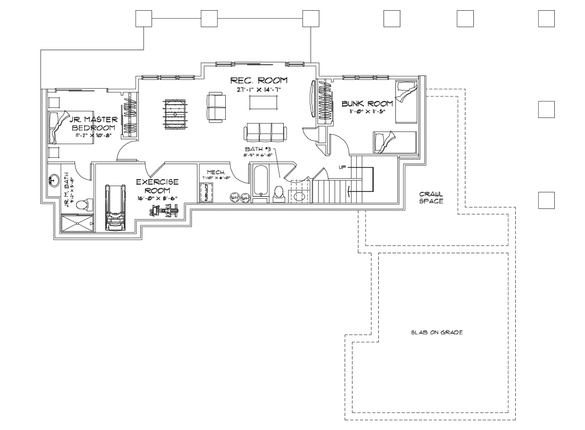 Breckenridge Basement Floor Plan