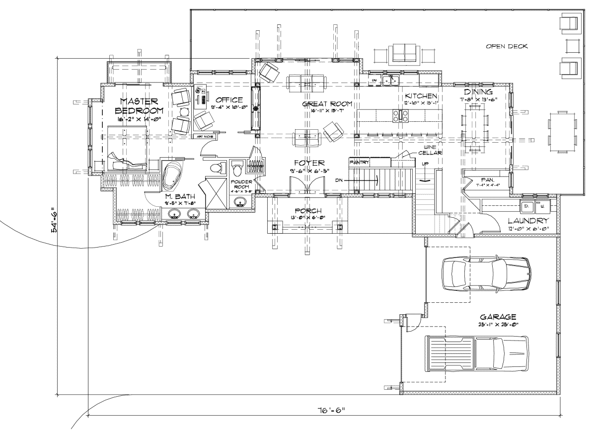 Breckenridge Main Floor Plan