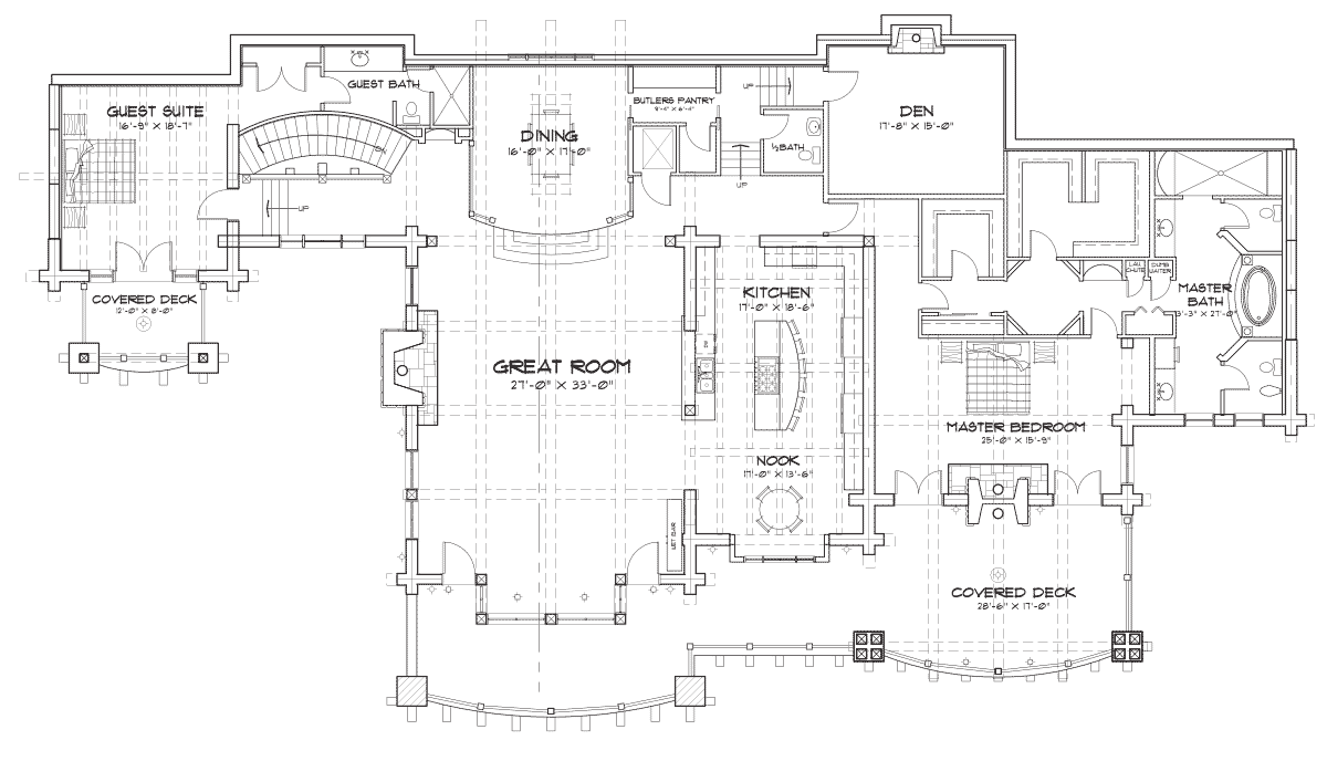 Buffalo Creek Main Floor Plan