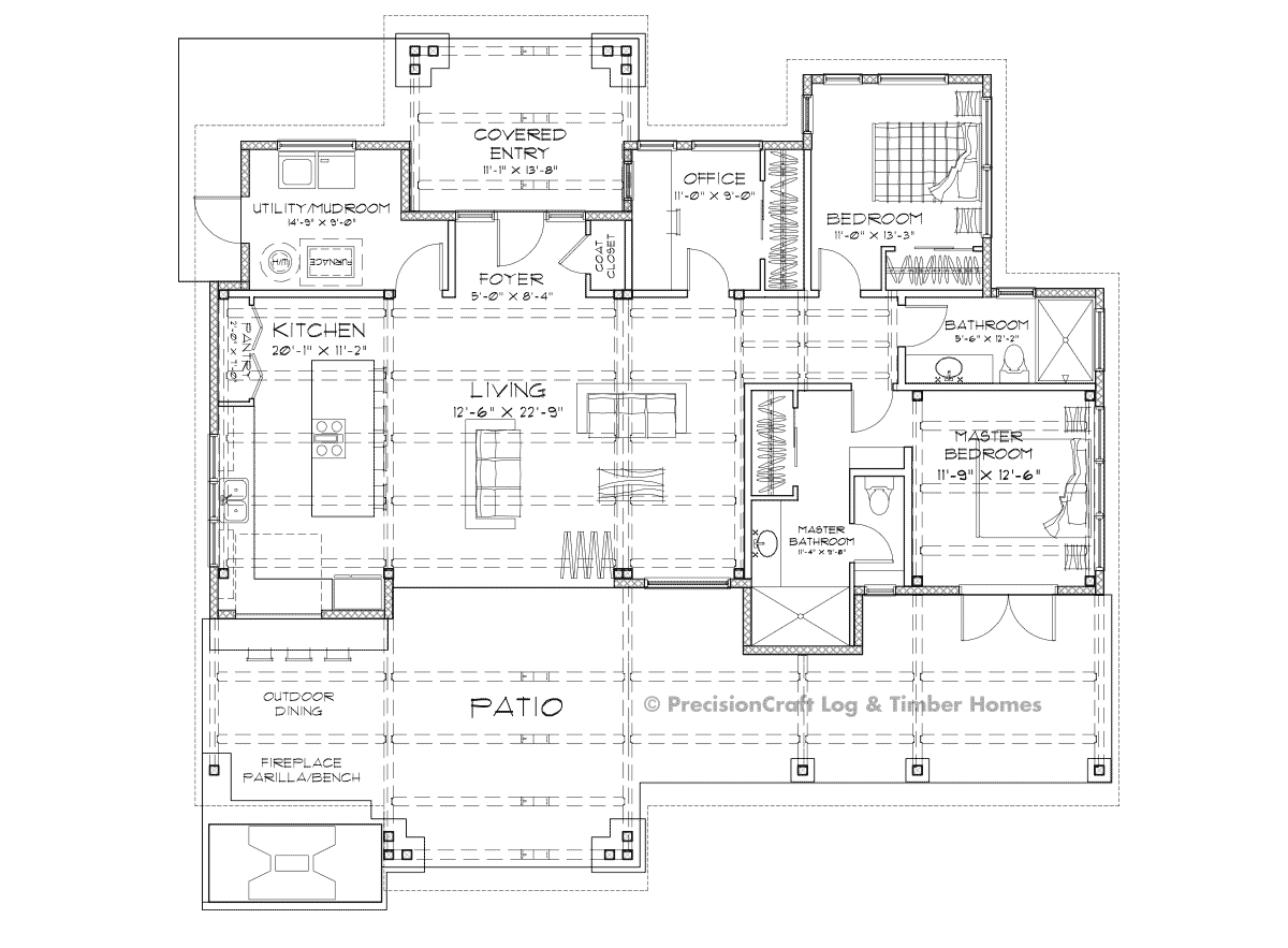 Coldwater Main Floor Plan