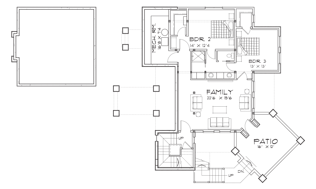 Colorado Basement Floor Plan