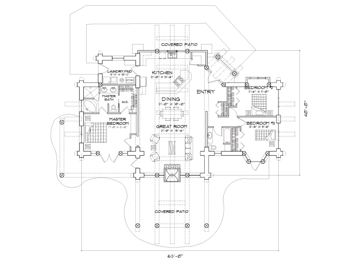 Cumberland Main Floor Plan
