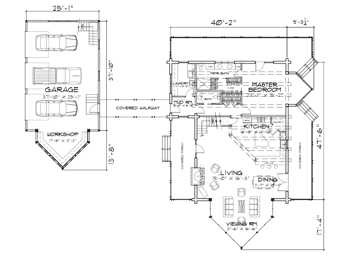 Edgewood Main Floor Plan