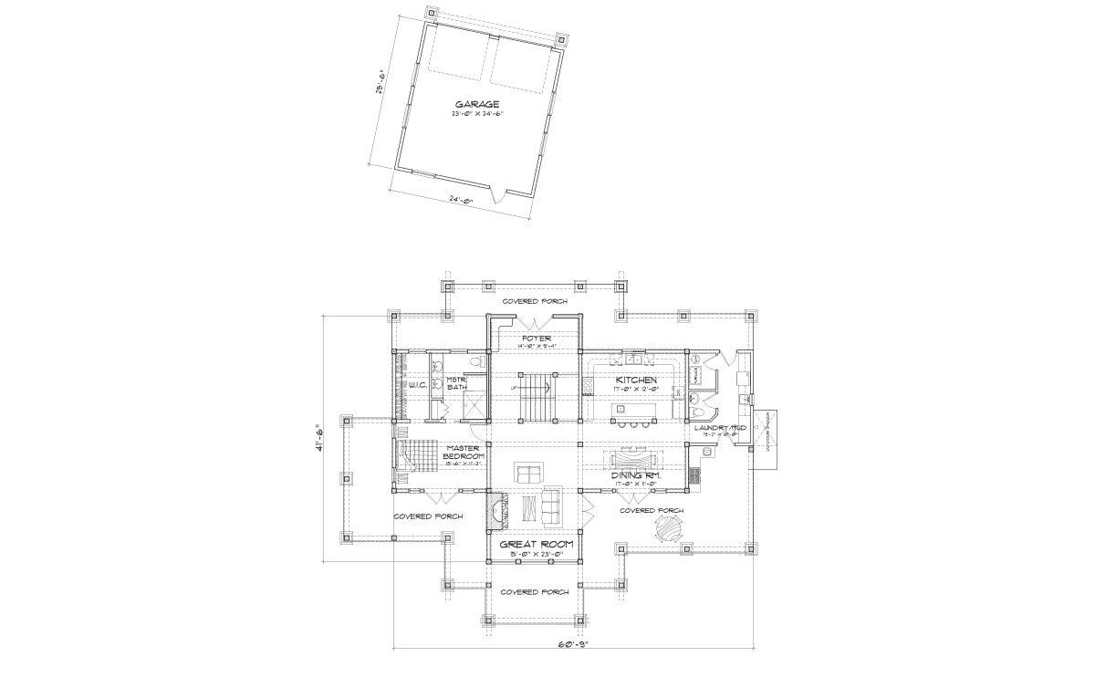 Hawksbury Main Floor Plan