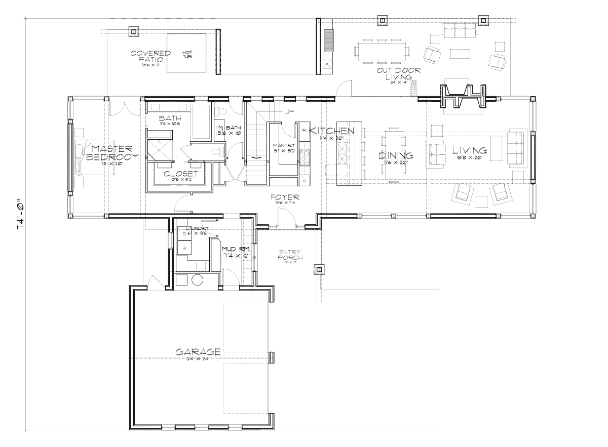 kirkwood  Main Floor Plan