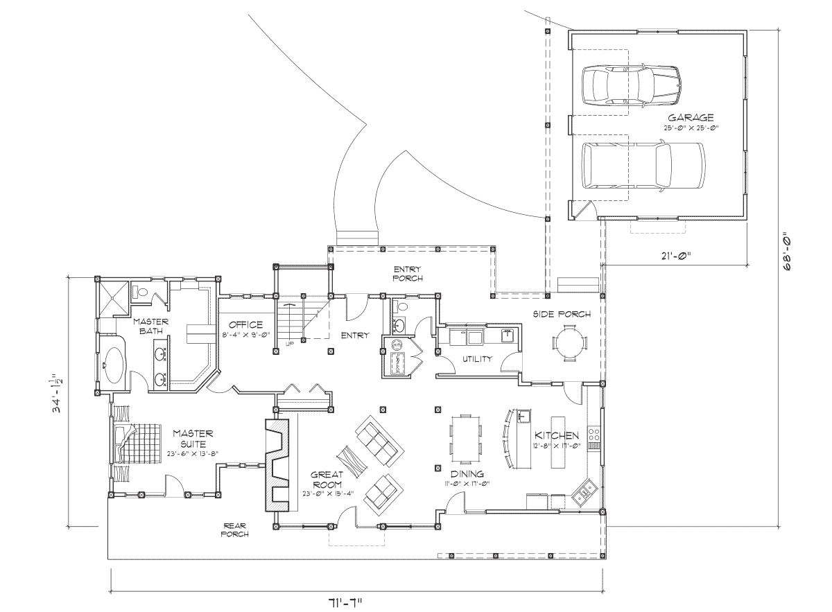 Silver Springs Main Floor Plan