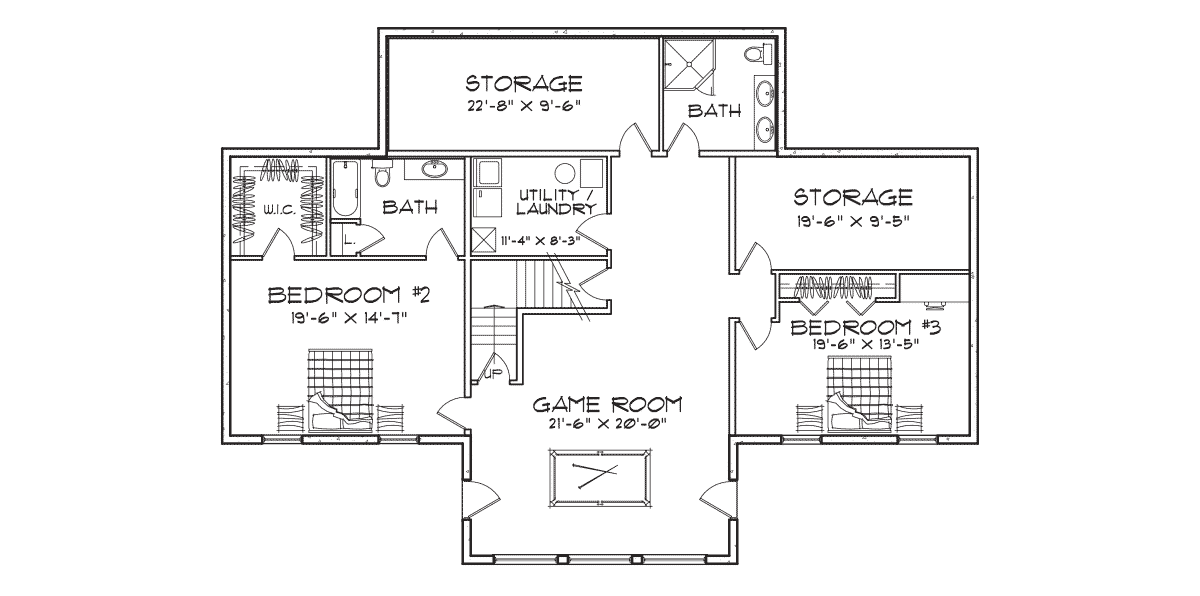 Stoneridge Basement Floor Plan