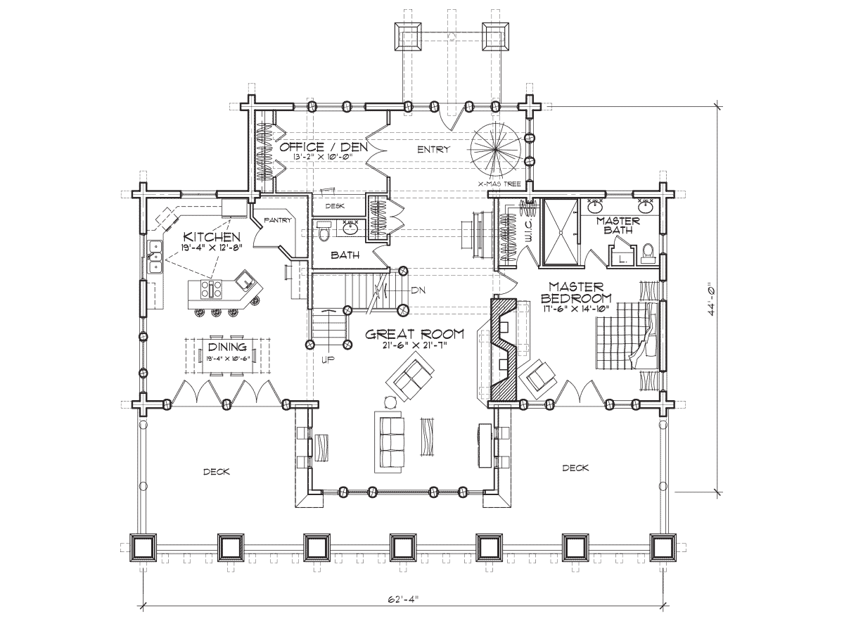 Stoneridge Main Floor Plan