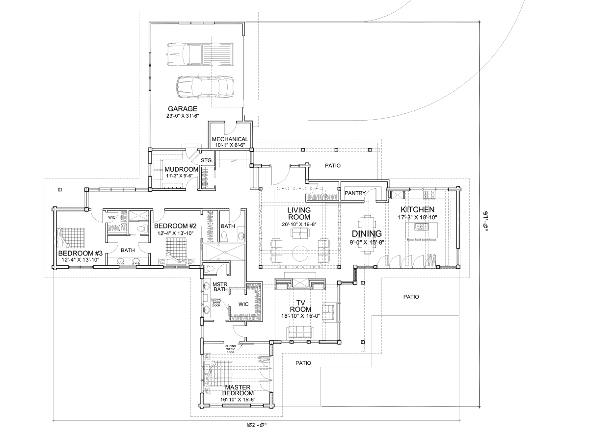 Sun Prairie Main Floor Plan