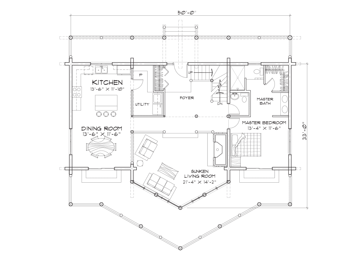 Tahoe Main Floor Plan
