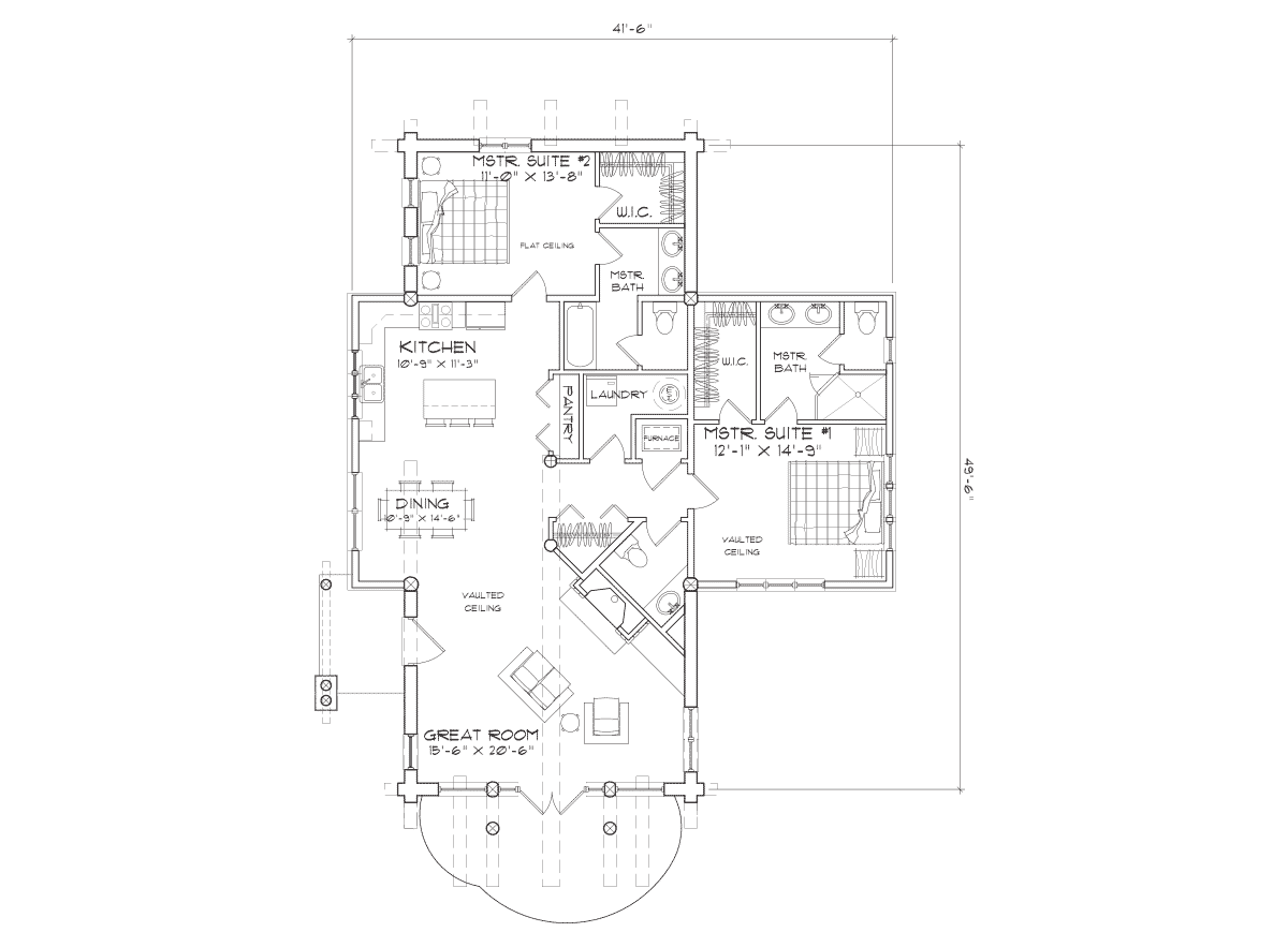 telluride  Main Floor Plan