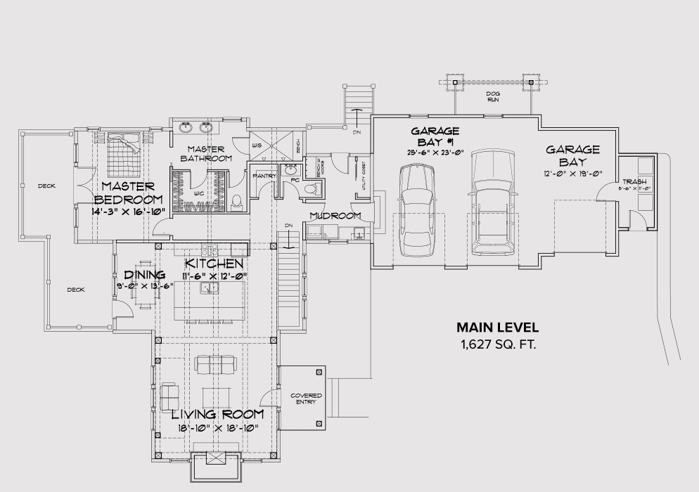 Cle Elum main floor plan