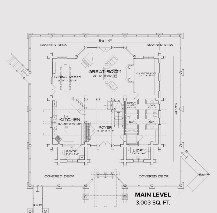 Norwood Main Floor Plan