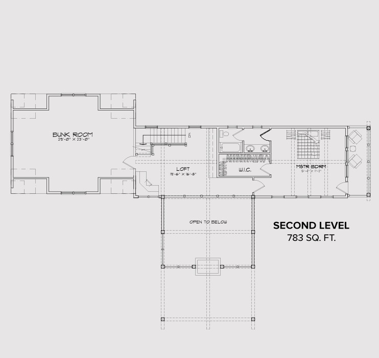 Rock Creek Second Floor Plan