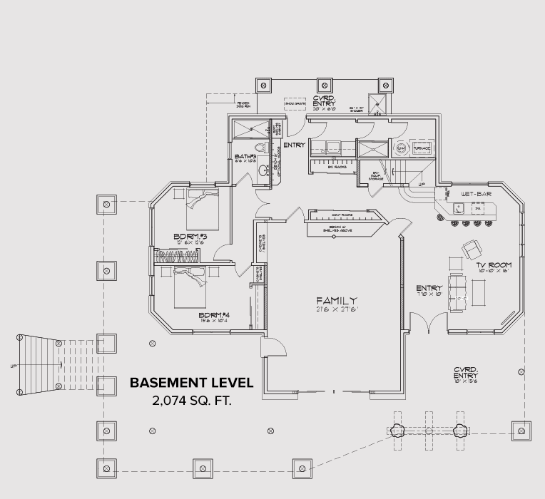 Windermere Basement Floor Floor Plan