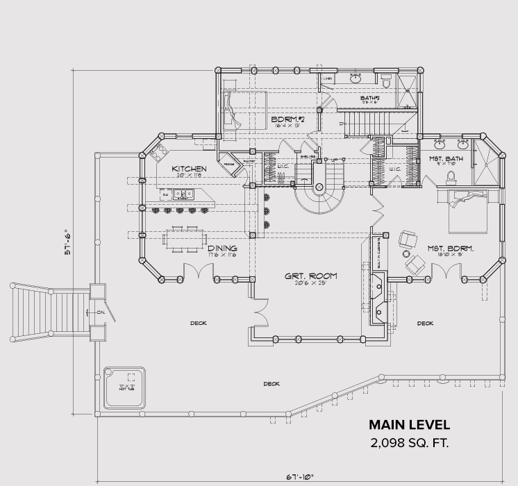 Windermere Main Floor Plan